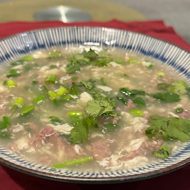 West Lake Beef Chowder 西湖牛肉羹.