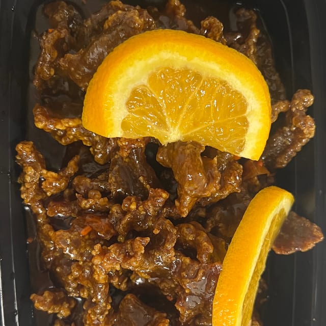 Orange Peel Beef 陈皮牛肉.