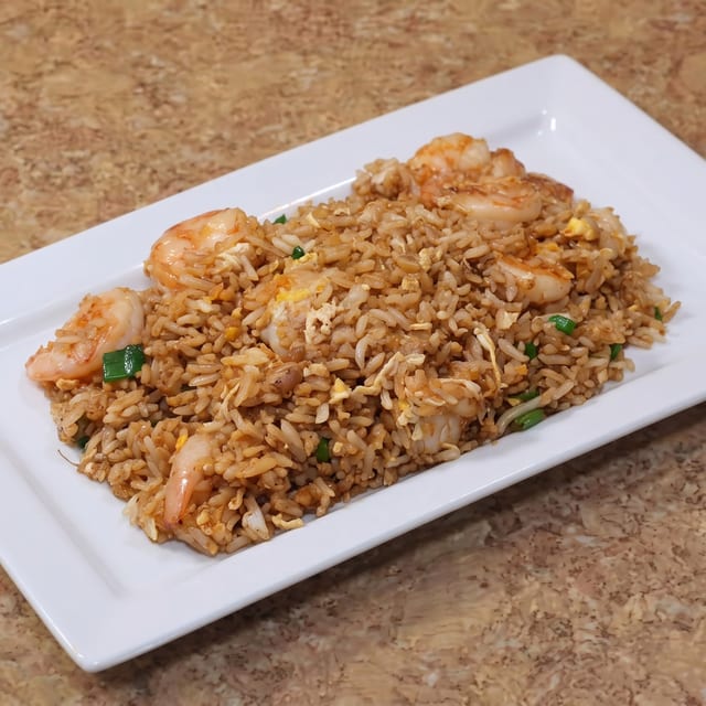 Shrimp Fried Rice 虾炒饭.