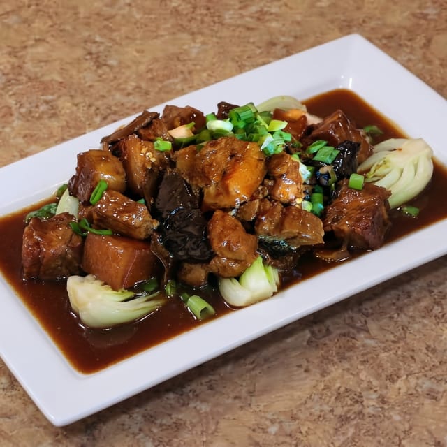 Braised Pork Belly 功夫红烧肉.