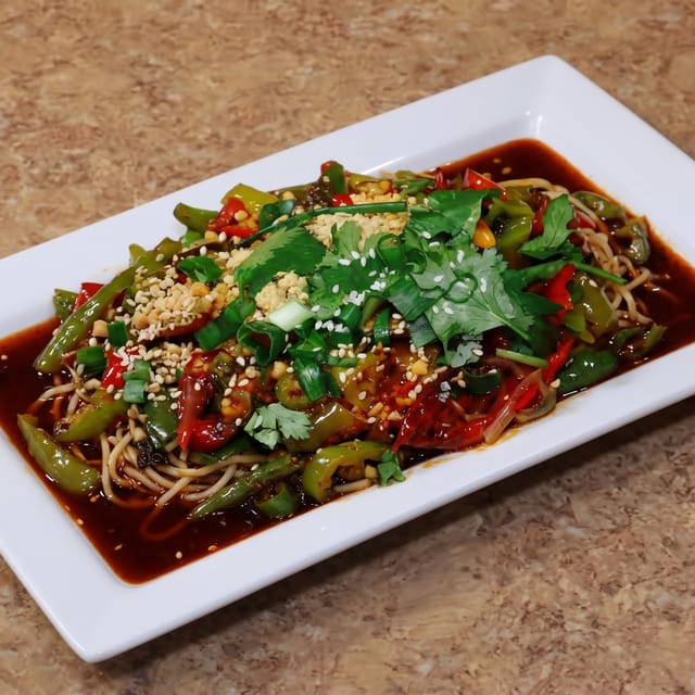 Fresh-Made Spicy Noodle 酸辣米线.